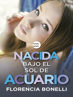 cover image of Nacida bajo el sol de Acuario